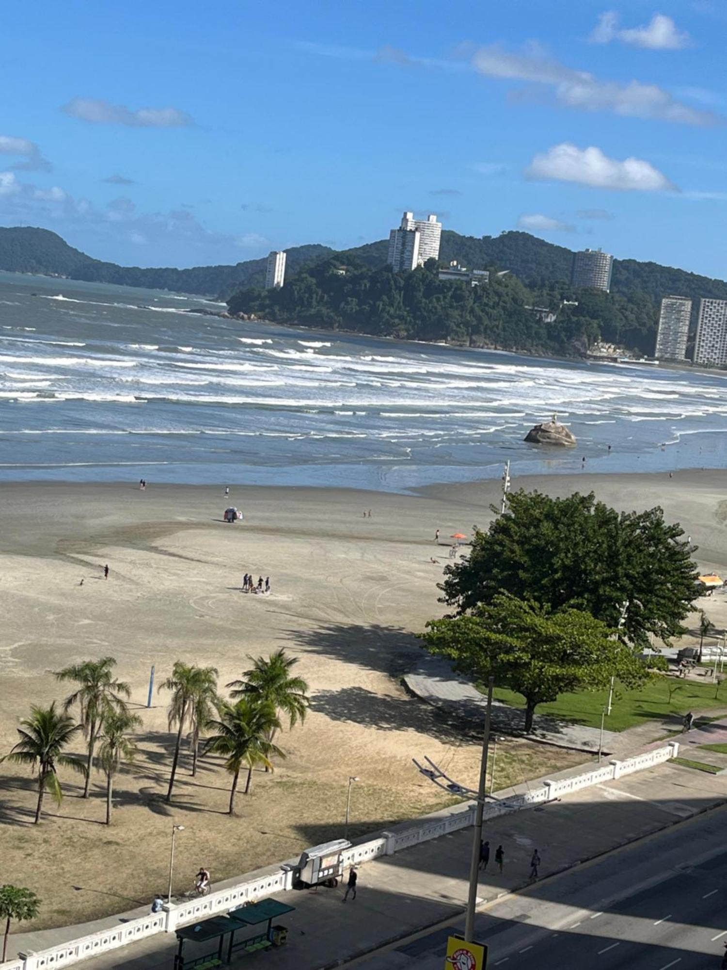 Ferienwohnung A Beira-Mar Com Duas Garagens Santos  Exterior foto